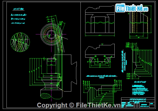 Bản vẽ,cơ khí,Bản vẽ autocad,Dao máy tiện,bản vẽ cơ khí